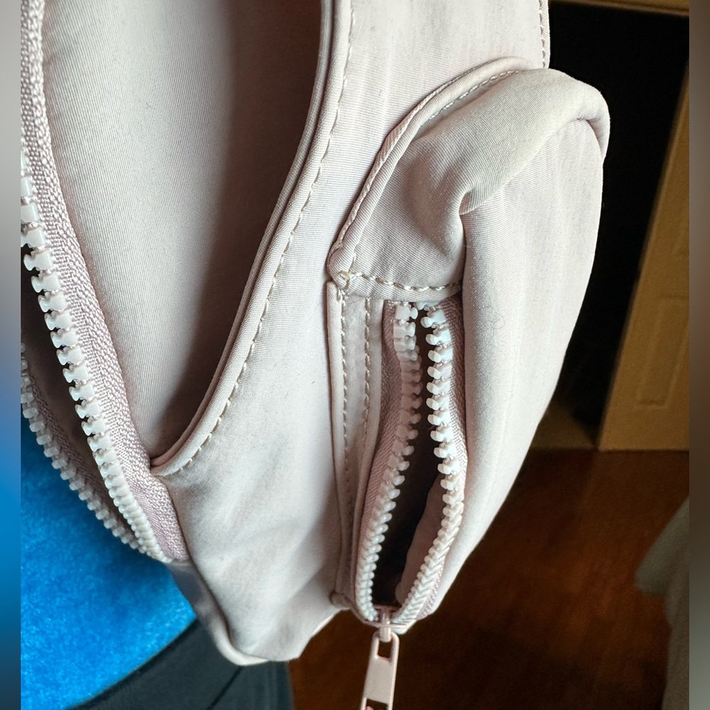 Baby Pink Antik Kraft Sling Bag Reversible Shoulder Wear - Picture 5 of 12